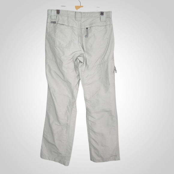 COLUMBIA Cream Hiking Casual Pants - 30 - Picture 3 of 9
